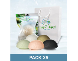 Pack 5 Esponjas Konjac -...